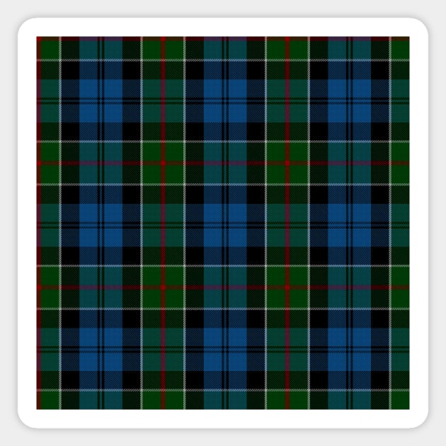 Colquhoun Clan Tartan (High Res) Sticker by clantartans